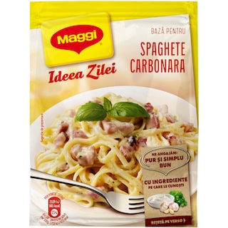 Maggi | Ideea zilei | Baza pentru paste Carbonara 40g