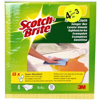 Scotch-Brite | Lavete umede 4 bucati
