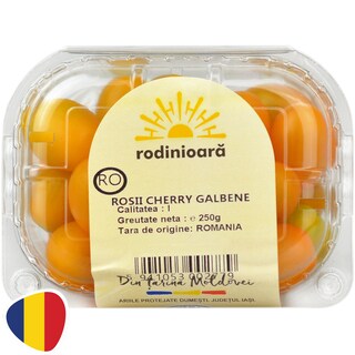 (produs ambalat) | Rosii cherry galbene 250g