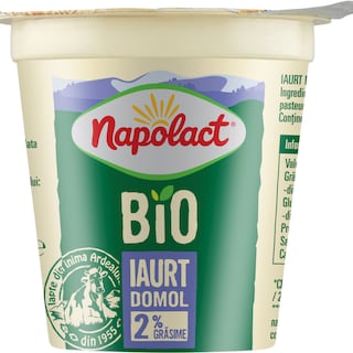 Napolact Bio | Iaurt domol 2% grasime 130g