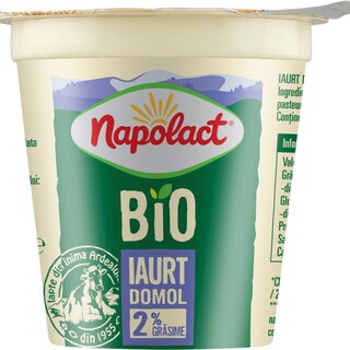 Napolact Bio | Iaurt domol 2% grasime 130g
