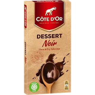 Cote d'Or | Ciocolata neagra Desert 54% cacao 200g