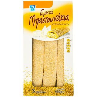 AB | Foietaj cu branza proaspata si feta 675g