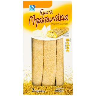 AB | Foietaj cu branza proaspata si feta 675g