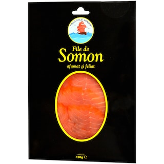 Minunile Marii | File de somon afumat si feliat 100g