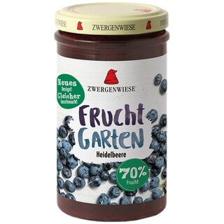 Zwergenwiese | Gem bio de afine, indulcit cu sirop de agave 225g