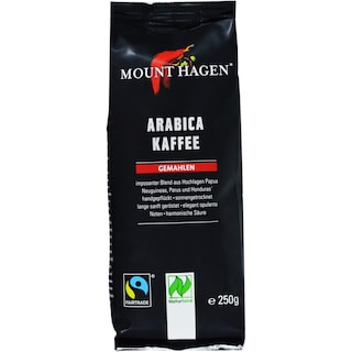 Mount Hagen | Cafea arabica bio macinata 250g