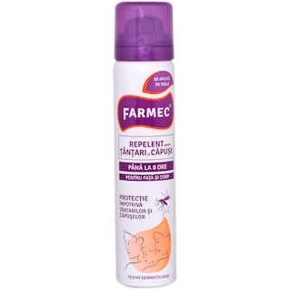 Farmec | Repelent pentru tantari si capuse 75ml