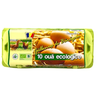 Eco Vial | Oua ecologice cod 0 marimea M 10 bucati