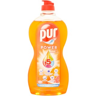 Pur | Detergent pentru vase cu parfum de portocale si grepfrut 450ml