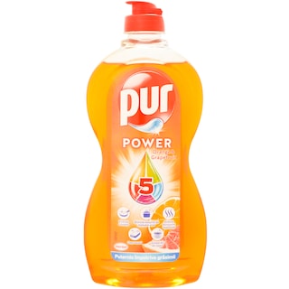 Pur | Detergent pentru vase cu parfum de portocale si grepfrut 450ml