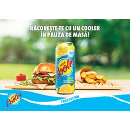 Ursus Cooler | Bere fara alcool cu suc de lamaie 4x0.5L