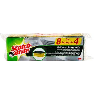 Scotch-Brite | Burete de vase 8 bucati cu protectie pentru unghii
