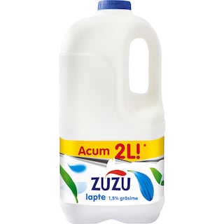 Zuzu | Lapte de consum cu 1.5% grasime 2L