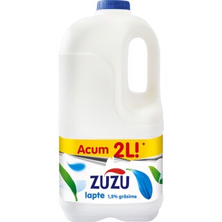 Zuzu | Lapte de consum cu 1.5% grasime 2L