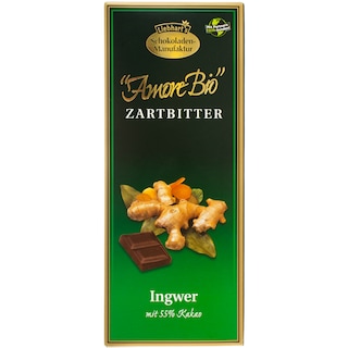 Amore Bio | Ciocolata bio cu ghimbir 100g