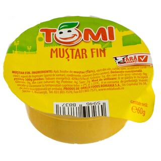 Tomi | Mustar fin 60g