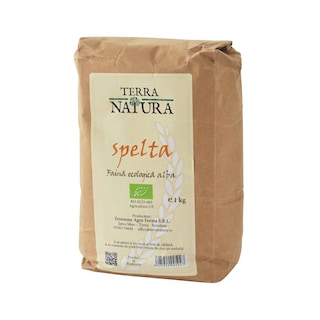Terra Natura | Faina alba de spelta, ecologica, bio 1kg