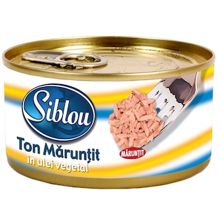 Siblou | Ton maruntit in ulei 170g