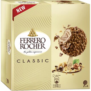 Ferrero Rocher | Inghetata cu ciocolata si alune 4x50g