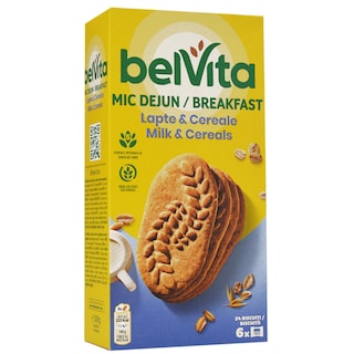 BelVita Breakfast | Biscuiti cu lapte si cereale 300g