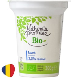 Iaurt ecologic 3.5% grasime 300g