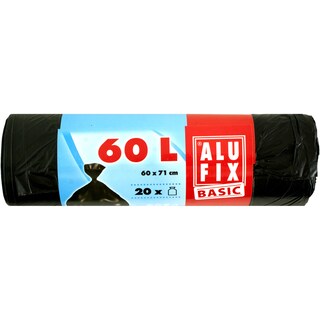 Alufix | Saci menajeri, 60L, 20 bucati