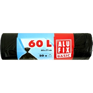 Alufix | Saci menajeri, 60L, 20 bucati