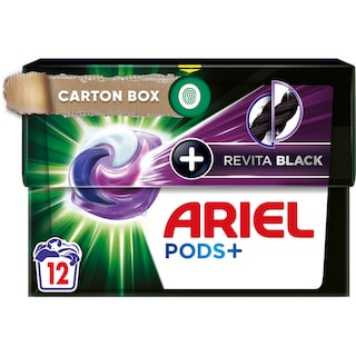 Ariel | All in 1 Pods | Detergent +Revita Black, 13 capsule