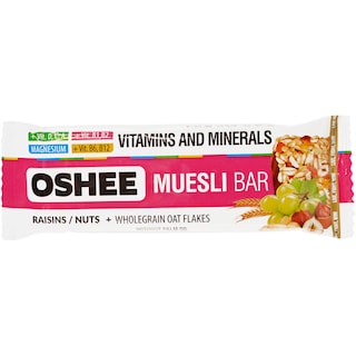 Oshee | Baton proteic cu stafide si nuci 40g