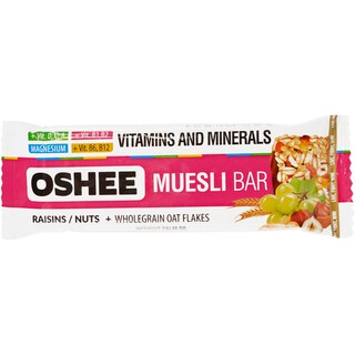 Oshee | Baton proteic cu stafide si nuci 40g