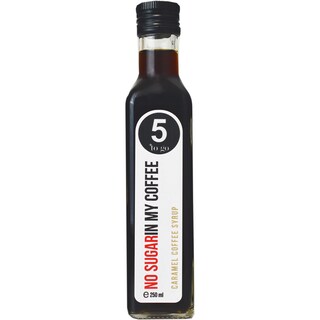5ToGo | Sirop pentru cafea caramel fara zahar 250ml