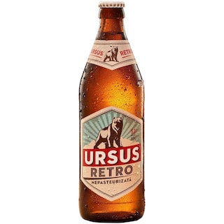 Ursus | Retro | Bere blonda nepasteurizata 0.5L