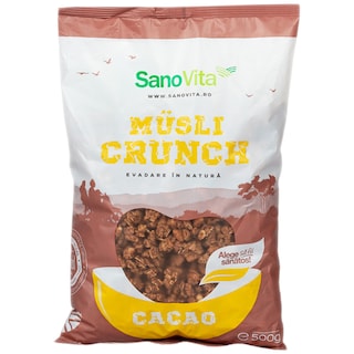 Sano Vita | Musli crunch cu cacao 500g