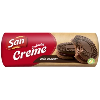San | Biscuiti cu cacao si crema de cacao 180g