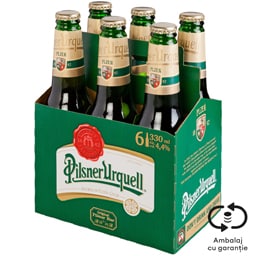 Pilsner Urquell | Bere blonda  6x0.33L
