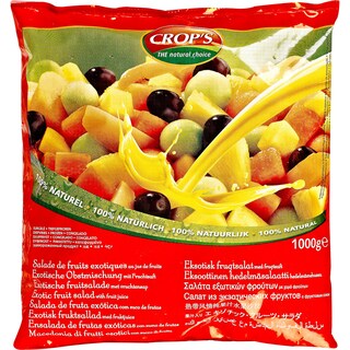 Crop's | Salata de fructe exotice si suc de fructe 1kg