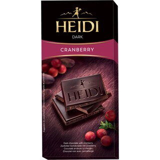Heidi | Dark | Ciocolata amaruie cu merisor 80g