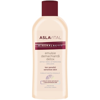 ASLAVITAL | Emulsie demachianta detox 150ml