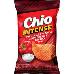 Chipsuri din cartofi cu gust de smantana si paprica 120g