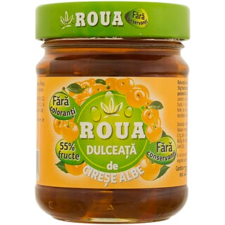 Roua | Dulceata de cirese albe 250g