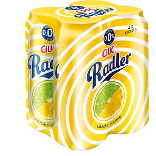 Ciuc Radler | Bere fara alcool cu lamaie si lime 4x0.5L