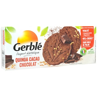 Gerble | Biscuiti cu ciocolata si quinoa 132g