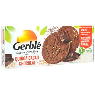 Gerble | Biscuiti cu ciocolata si quinoa 132g