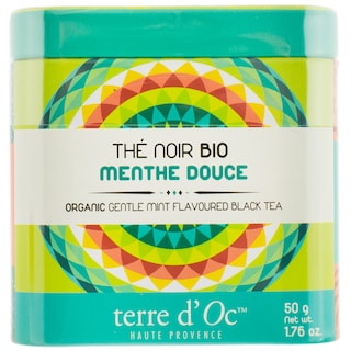 Terre D'Oc | Ceai negru cu aroma de menta 50g