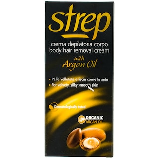 Strep | Crema depilatoare pentru corp cu ulei de Argan 100ml
