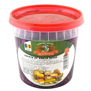 (produs ambalat) | Salata de varza rosie  600g