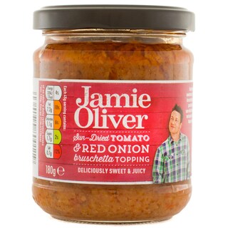 Jamie Oliver | Sos bruschetta rosii uscate la soare si ceapa 180g