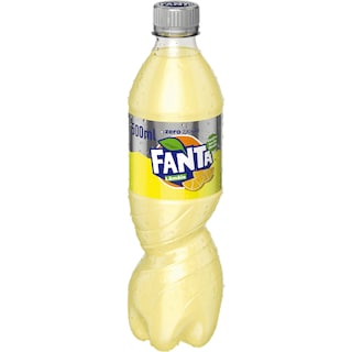 Fanta Zero Zahar | Bautura racoritoare carbogazoasa cu suc de lamaie, fara zahar 500ml
