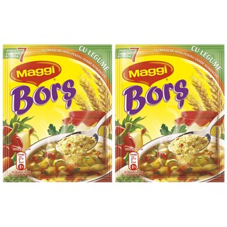 Maggi | Bors | Bors pudra cu legume 2x70g